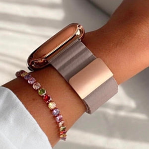 "Aria" Armband aus Kunstleder