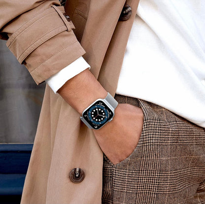 "Milanese Loop" Armband aus Metall